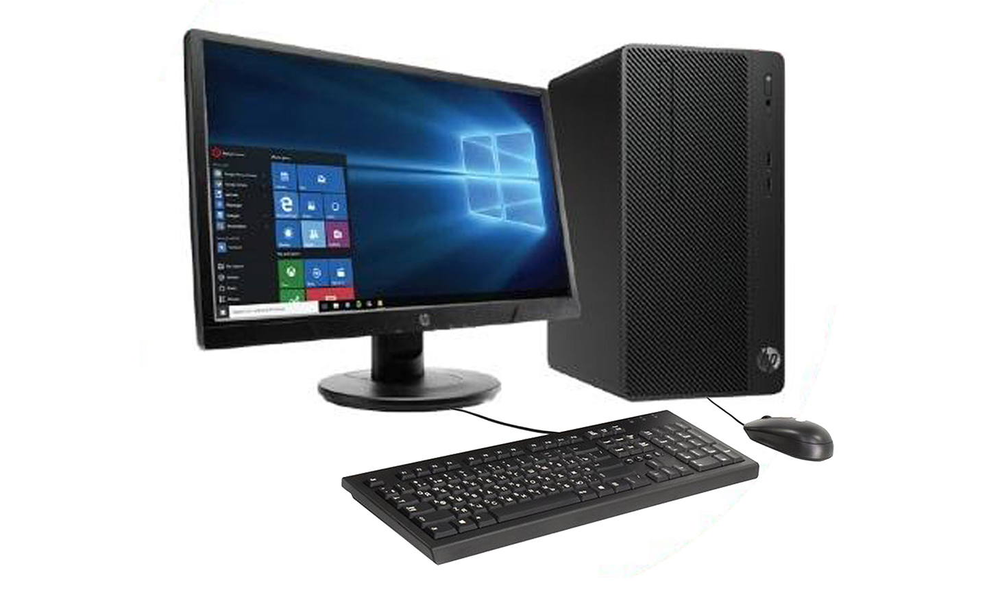 HP 290 G9 Micro Tower Core i3 Desktop Computer / 512GB SSD / 8GB