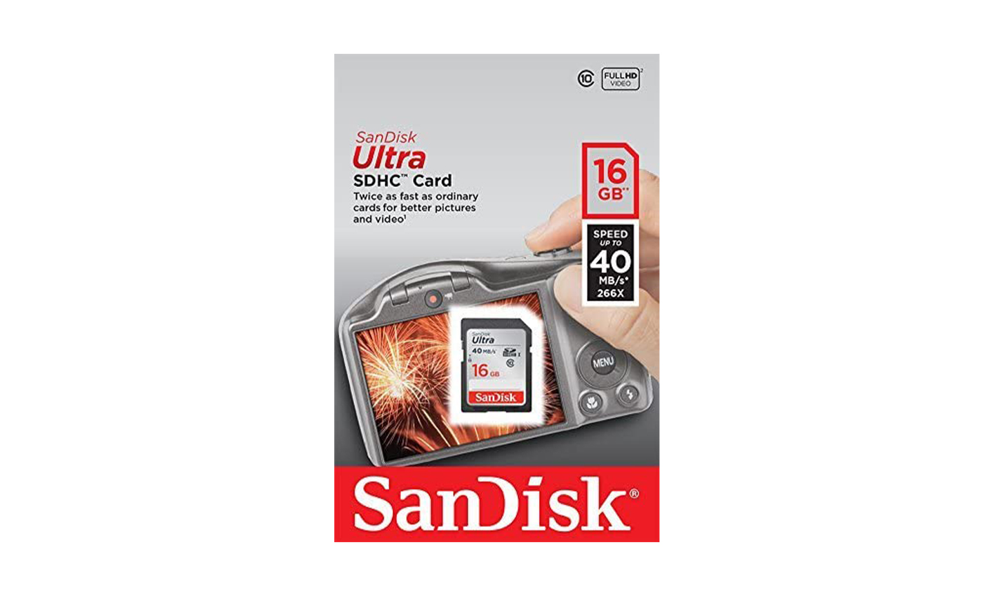 Sandisk 16GB Camera SD Card