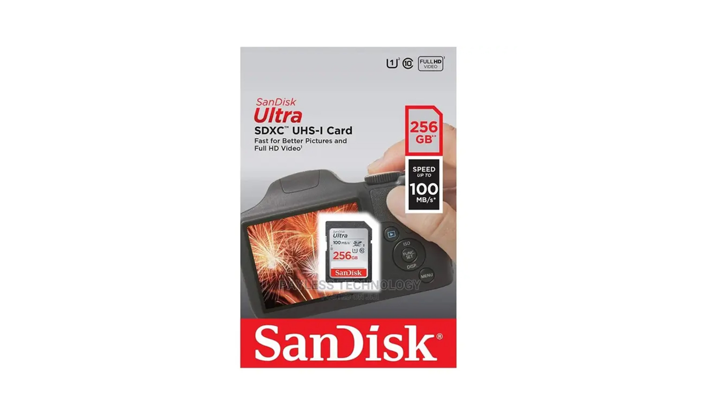 Sandisk 256GB Camera SD Card