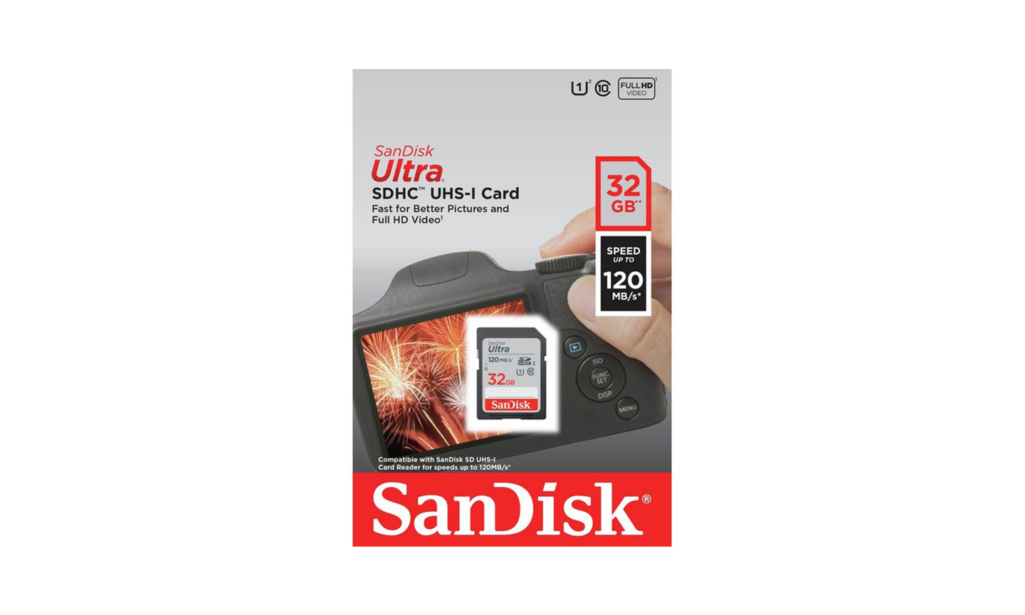 Sandisk 32GB Camera SD Card