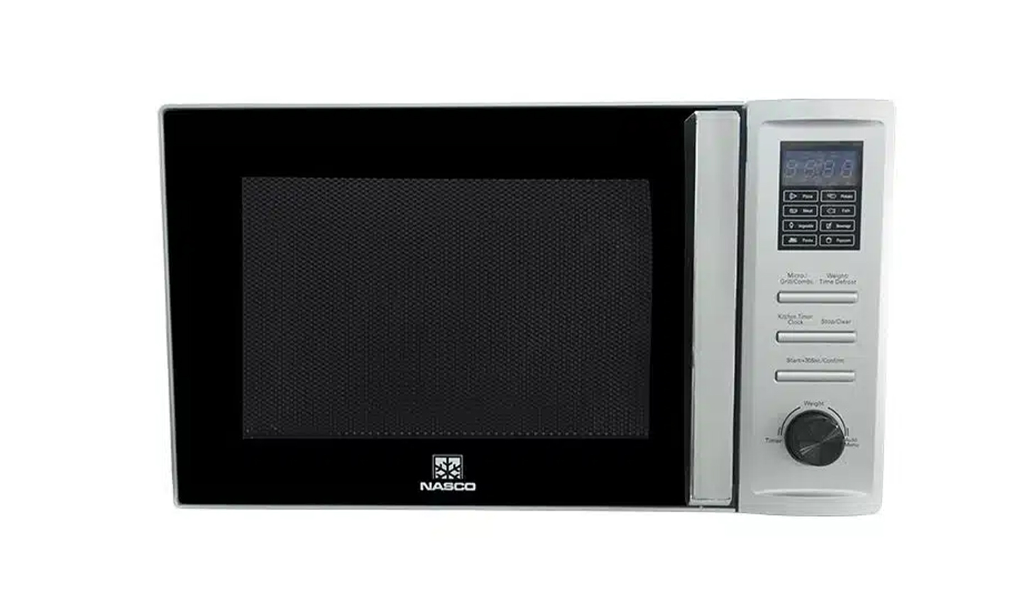 Nasco 36LTR Grill Microwave AG036AFK - Silver