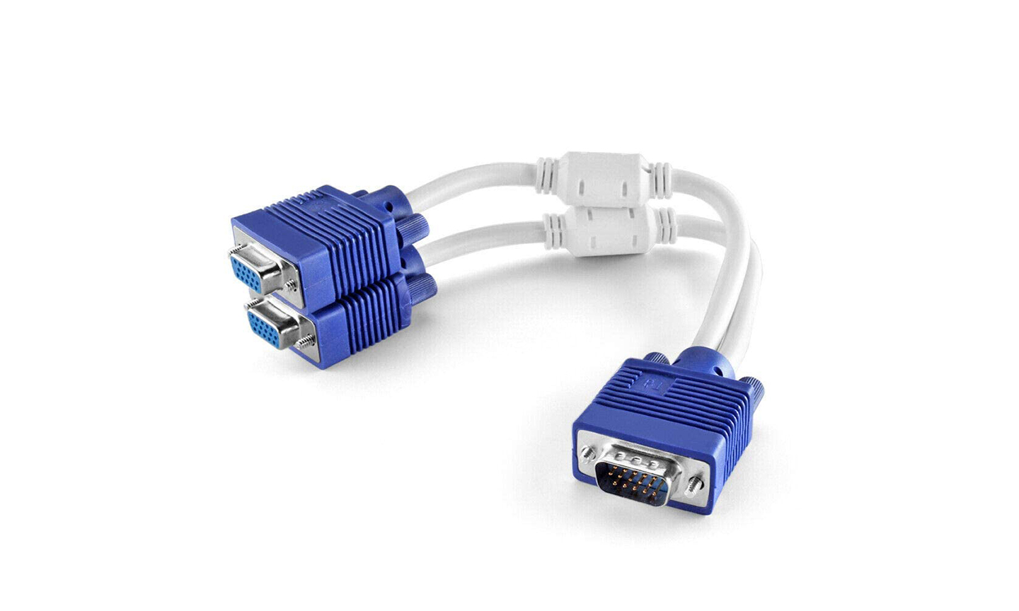 VGA 2 Port Splitter (Y Cable)