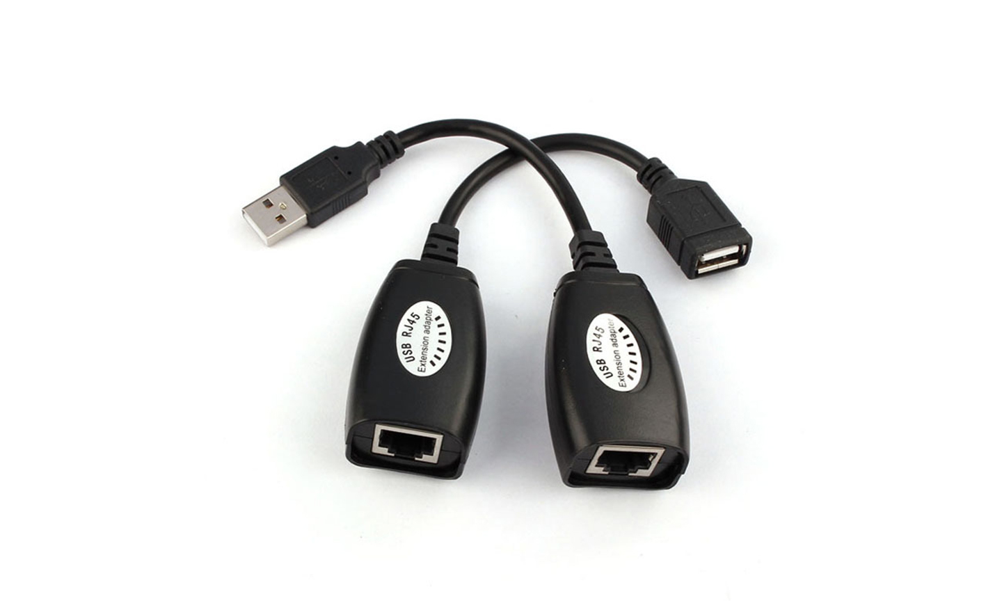 USB RJ45 Extension Adapter (up to 150ft)