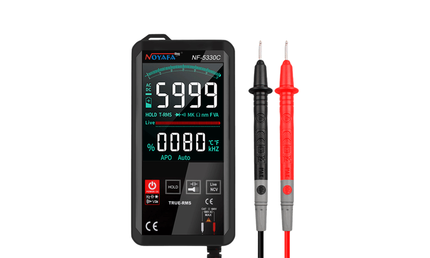 Noyafa (NF-5330C) Multimeter with Touch Sensitivity
