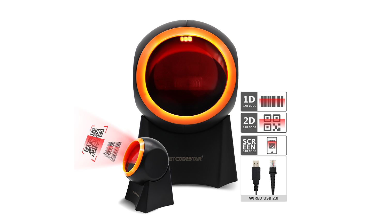 NCTS NL10-2D Standing Barcode Scanner