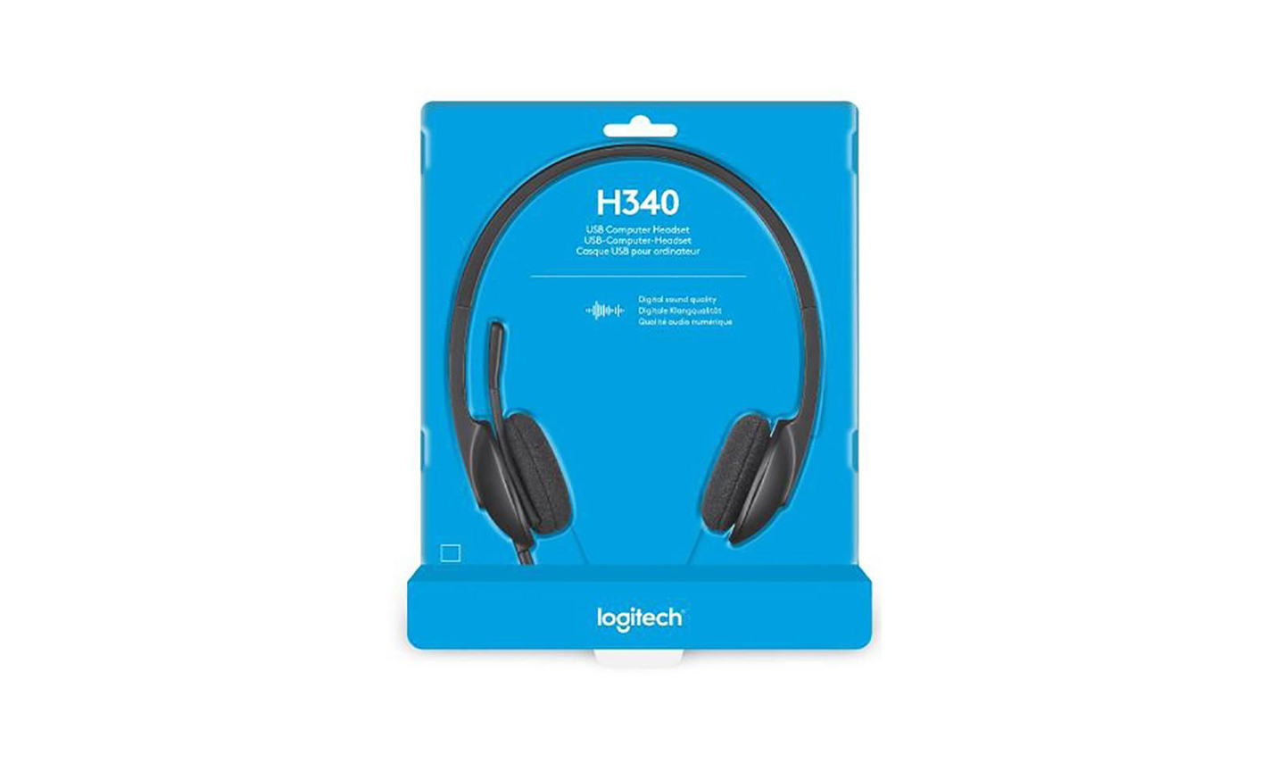 Logitech H340 Headset - USB