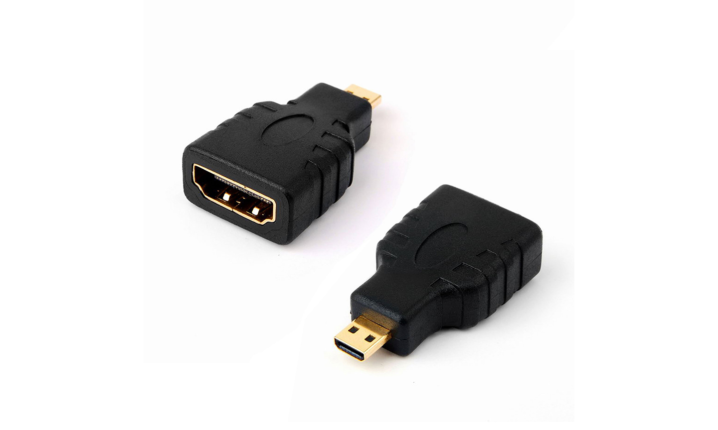 Micro Male HDMI to Female HDMI Adapter