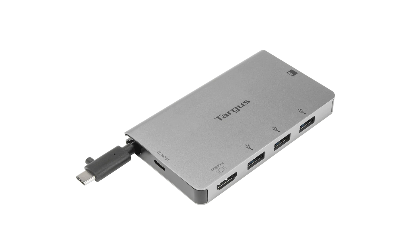 Targus ACA963 Type C Docking Station (4K HDMI / 3 USB-A / SD & Micro SD Card Reader)
