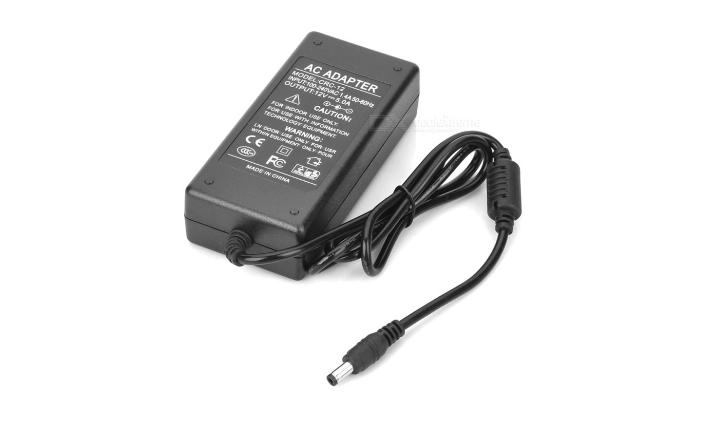 Power Adapter 12v / 5amps