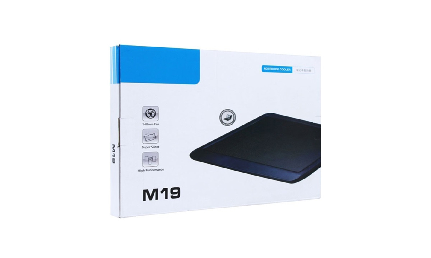 M19 High Performance Laptop Single Fan Cooling Pad