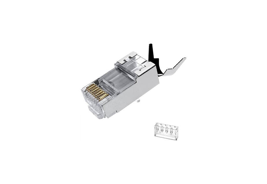 RJ45 Cat 7 Connectors - Silver