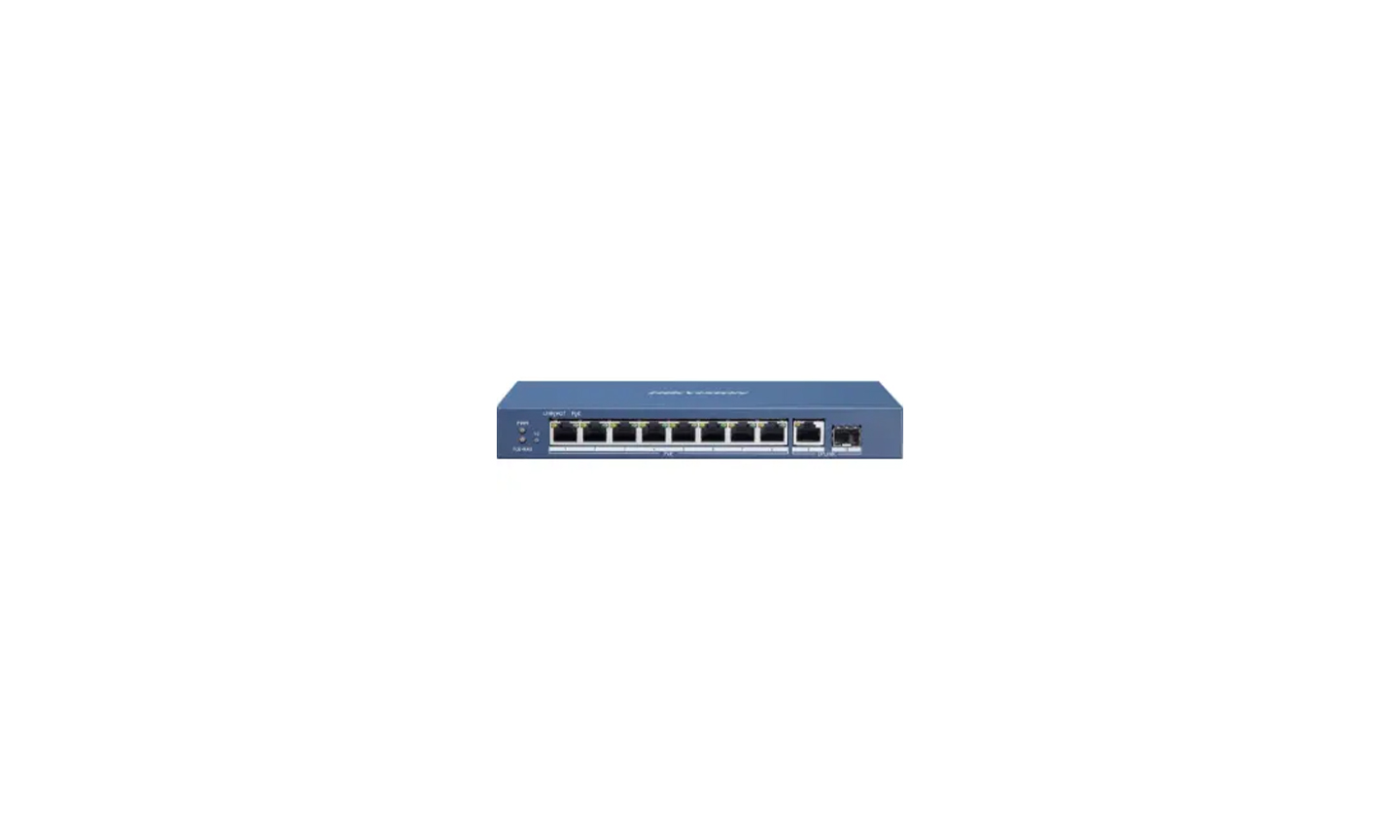 Hikvision DS-3E0510P-E/M 8 Port Gigabit Unmanaged POE Switch