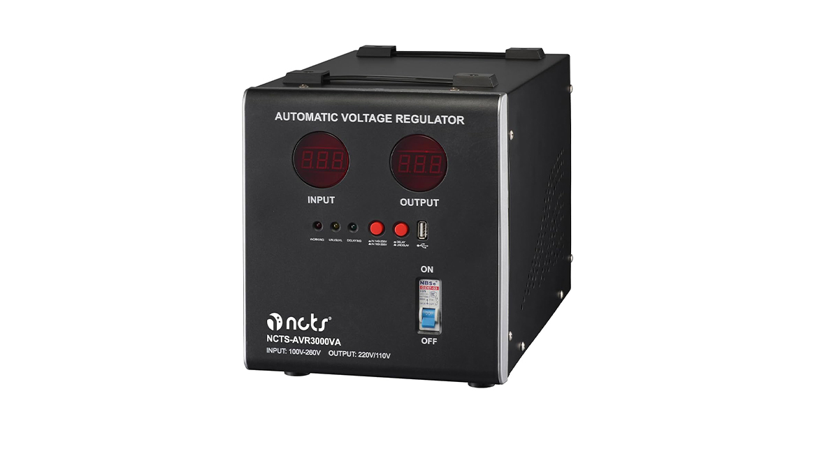 Ncts 3000va Stabilizer + Automatic Voltage Regulator (Stepdown)