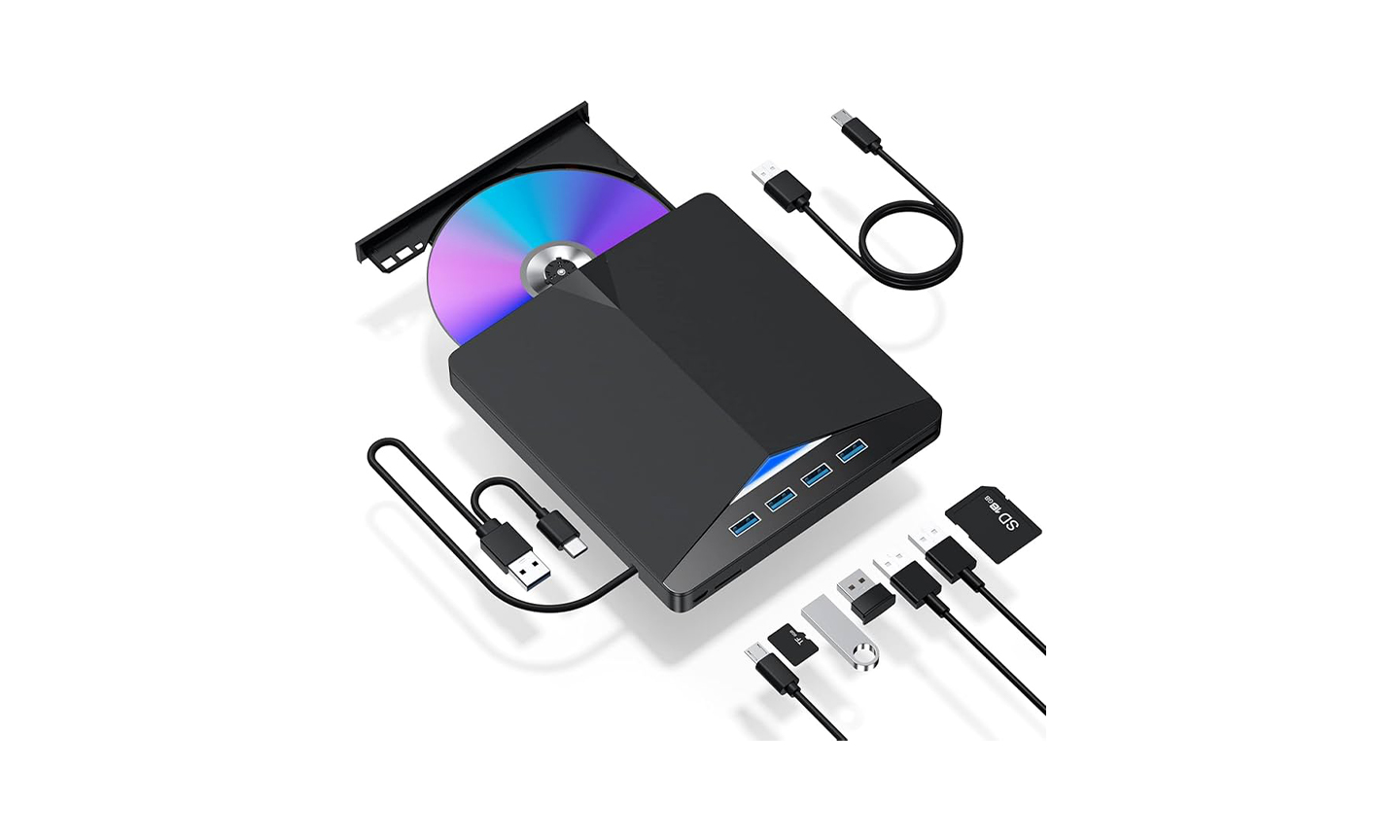 Heatz (Zy17) RW External DVD Driver 7 in 1