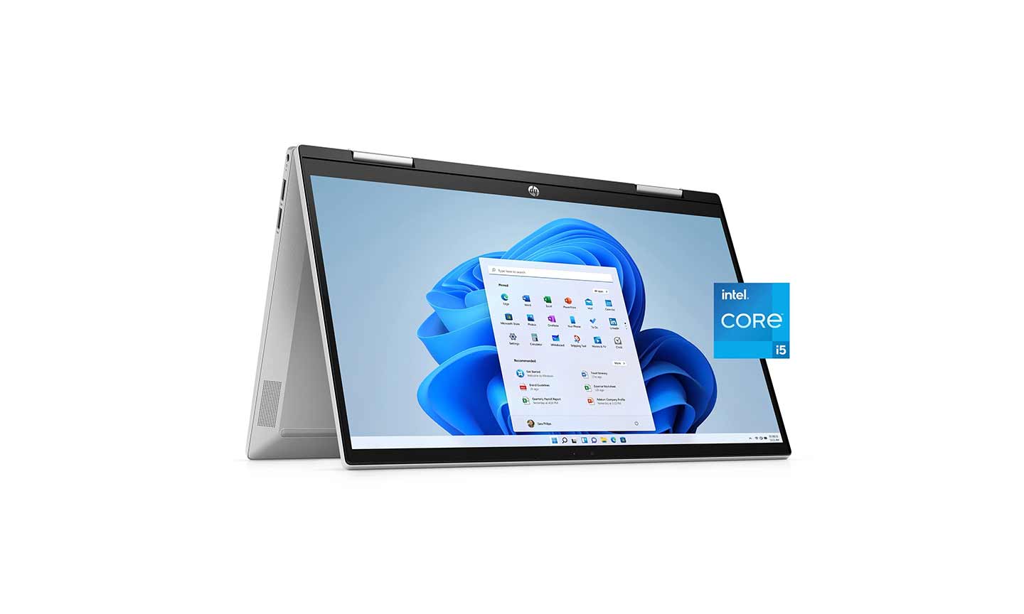 HP Pavilion x360 14-DY2050wm Intel Core i5 Laptop / 256gb - ssd / 16gb ram / Touch Screen / 12th gen