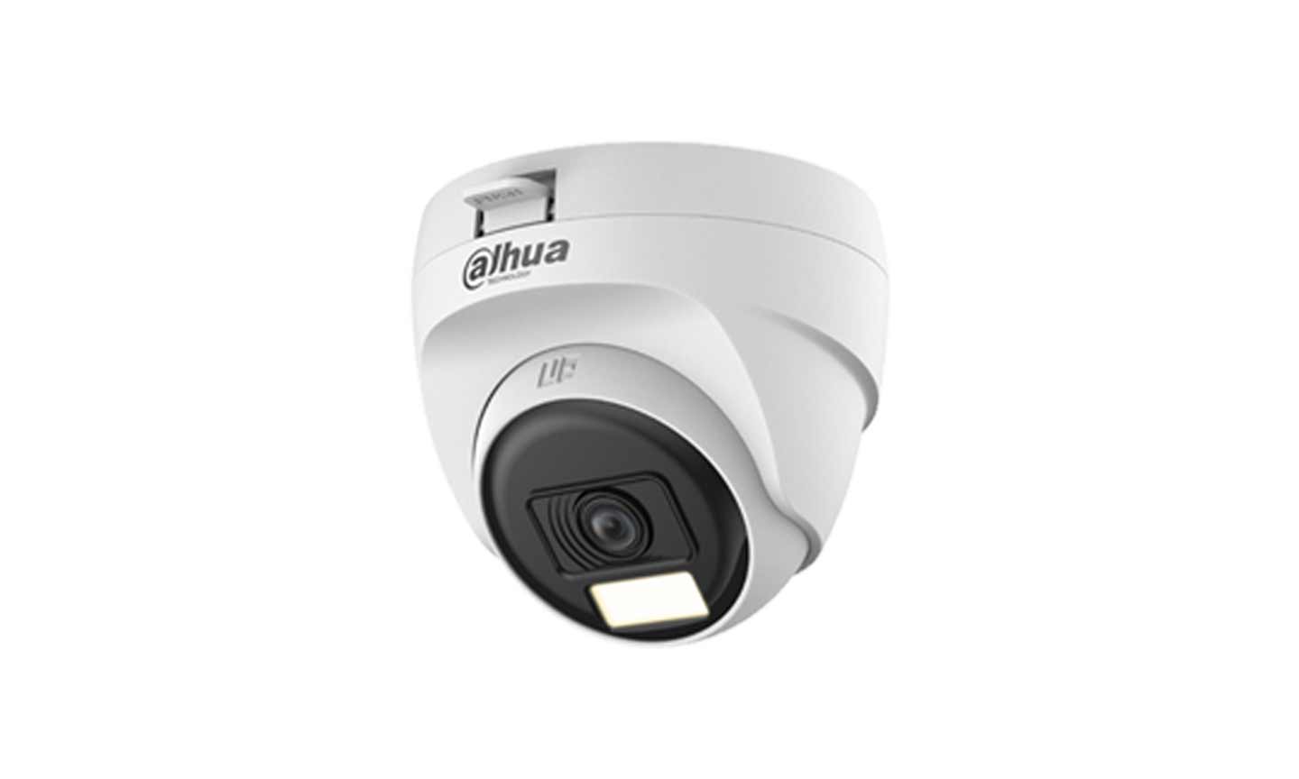Dahua (DH-HAC-T1A21P-U-IL-A-0280B) 2.8MM 2MP 25M IR Smart Dual Light HDCVI Eyeball Camera