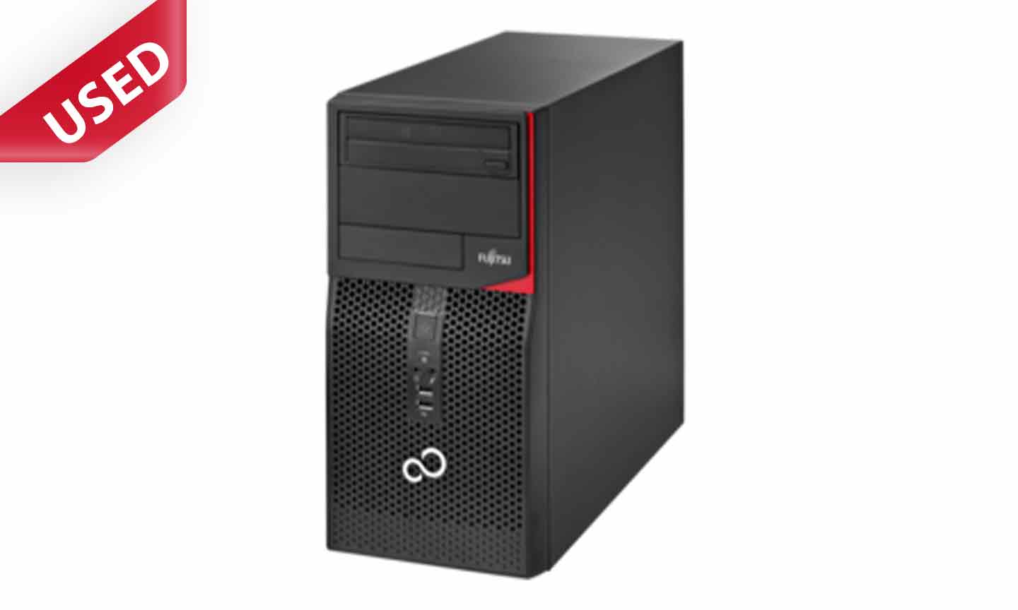 Fujitsu M14w Micro Tower Desktop Computer / Core i5 / 6th Gen / USED