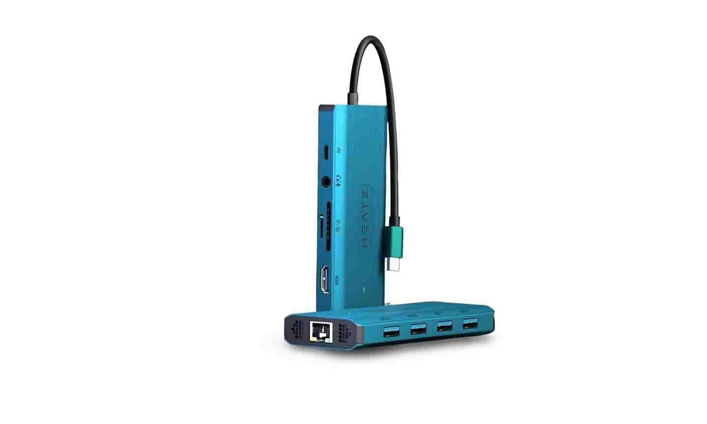 Heatz (ZT80) Type C 10 In 1 Port USB (Docking Station) | HubComputers