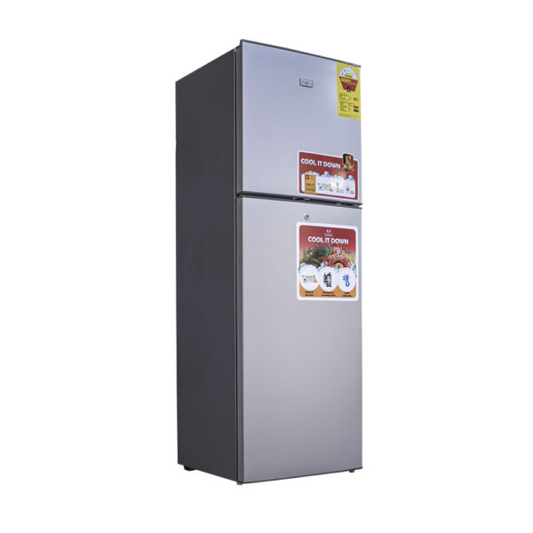 ZARA-22TM Fridge Top Freezer 138LTR Silver, Key