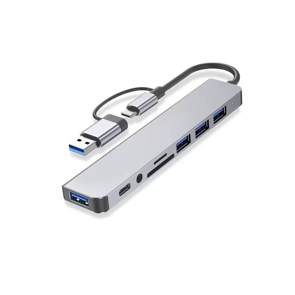 Heatz (ZU08) Multi Port Hub 8 IN 1