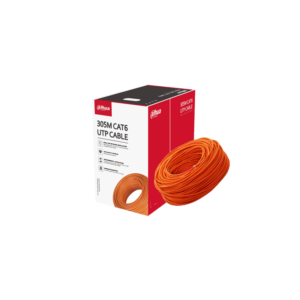Dahua (DH-PFM920I-6UN-C) CAT 6 305m UTP Cable Full Copper