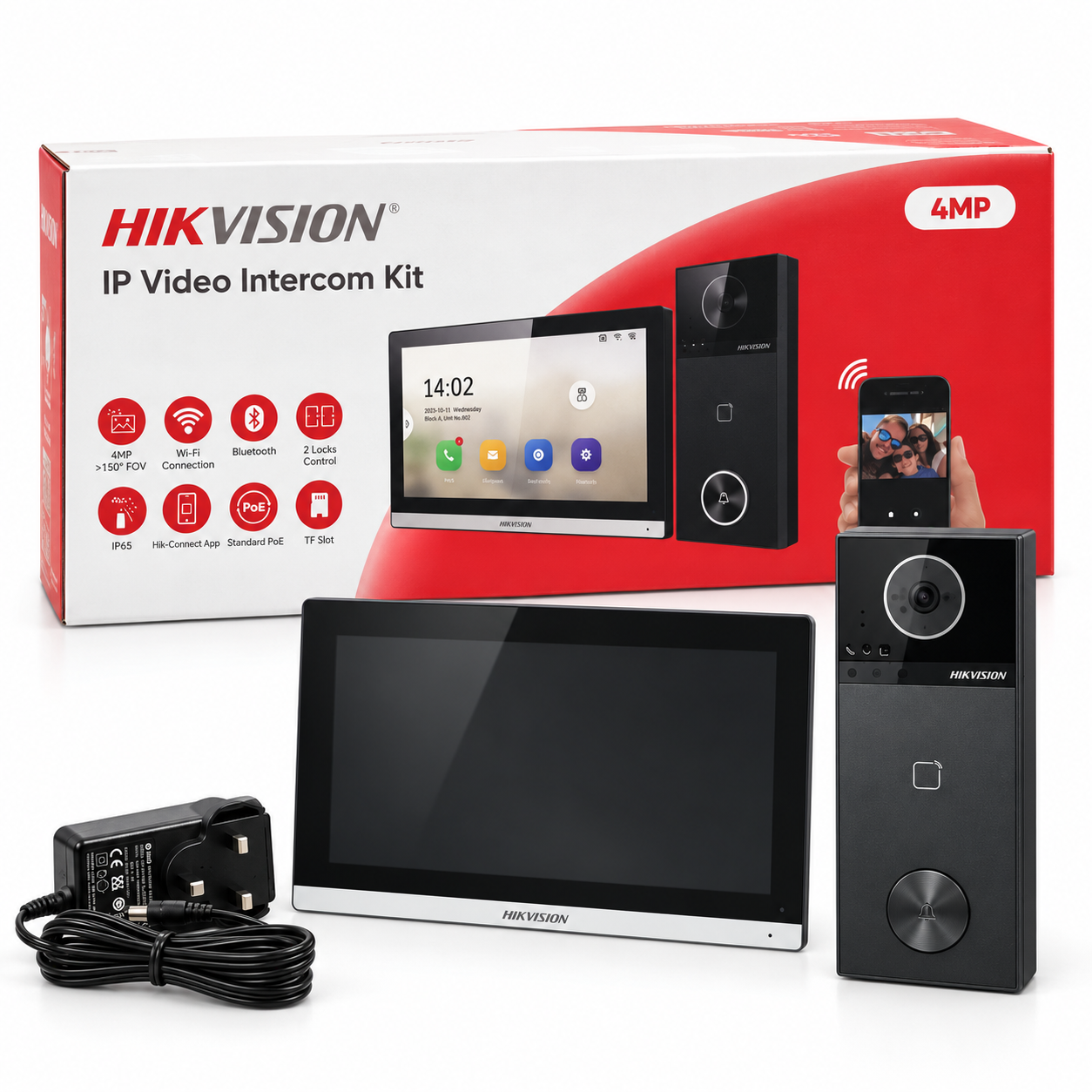 Hikvision DS-7108NI-Q1/8P/M 4mp 8 Channel Nvr | HubComputers