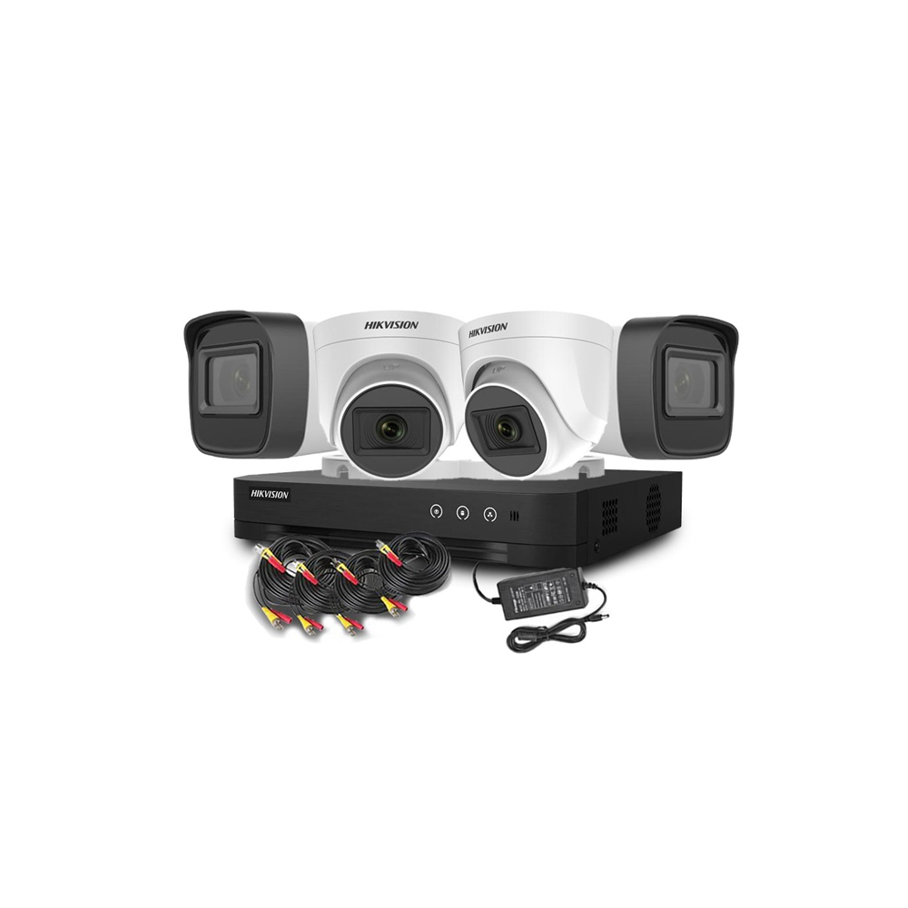Hikvision (DS-J142/7204HG) COLOR VU 4 Channel Kit 2mp