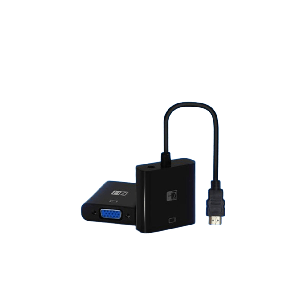 Heatz Zt22 Hdmi To Vga Converter With Audio Support