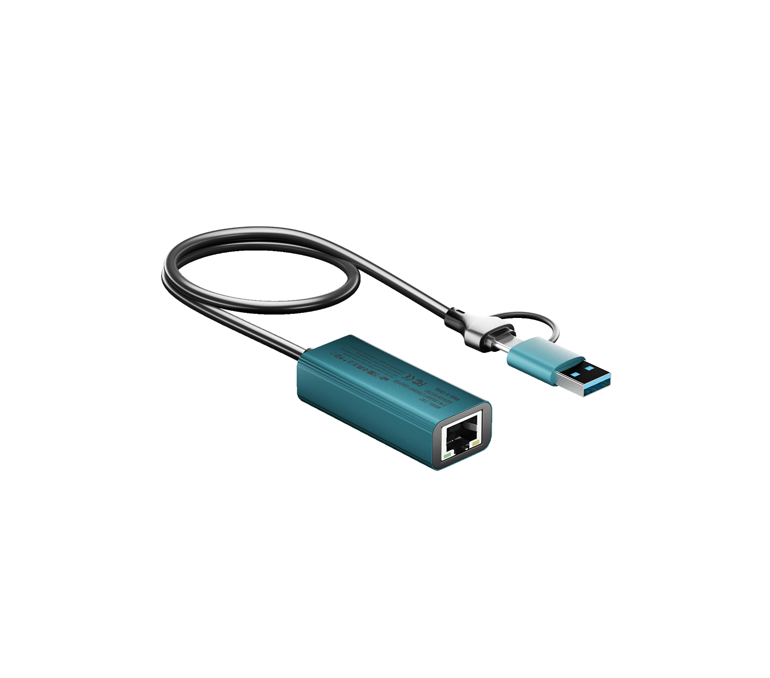 Heatz ZT87 2 in 1 Gigabit Ethernet Adapter