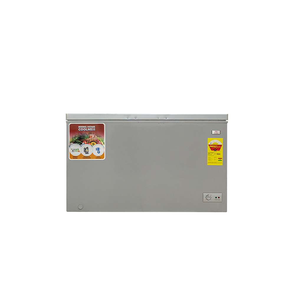 ZARA-300FLG Zara Freezer 238Ltr Net / Silver Color with Lock & Key