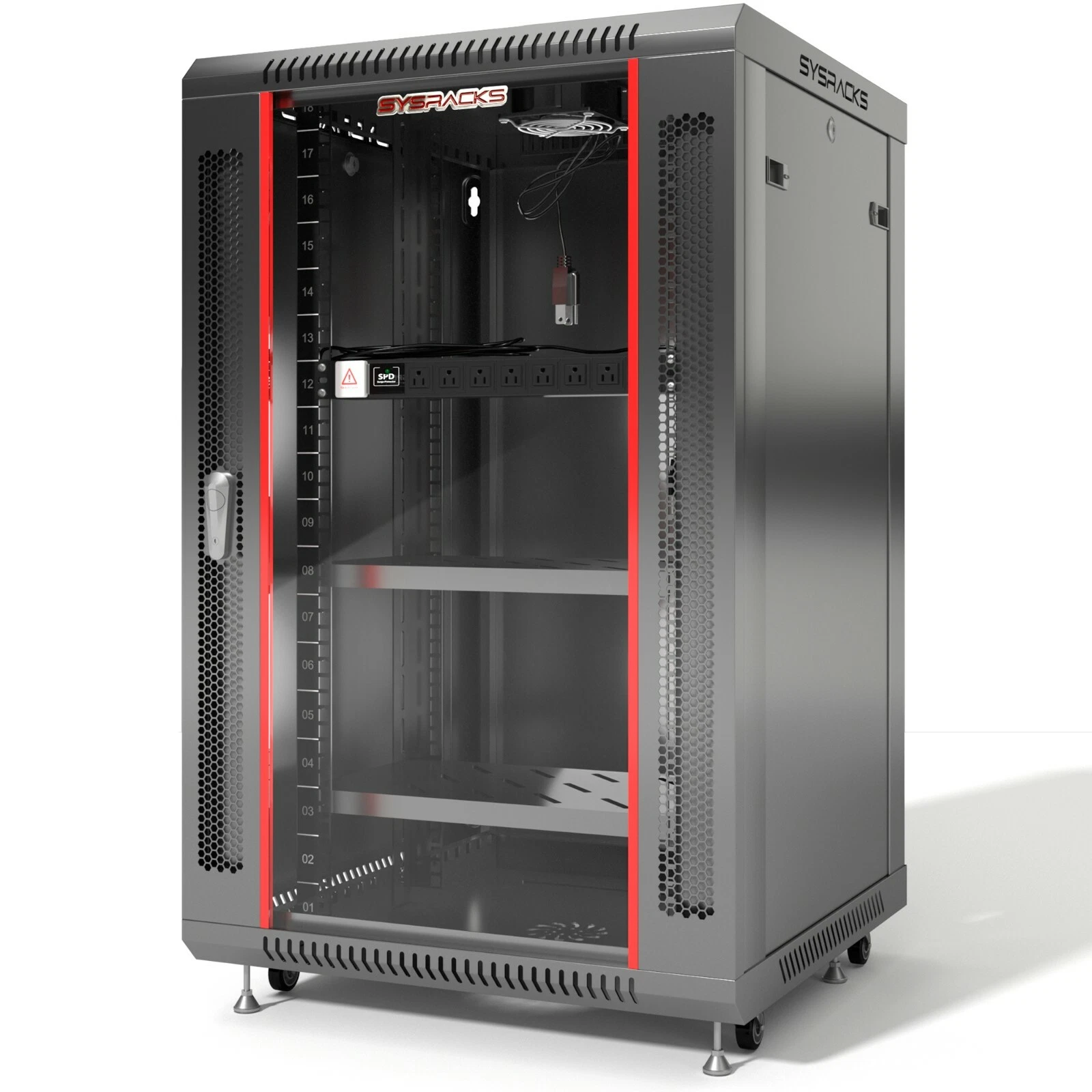 Aico 22u Cabinet Rack Aico 22u Cabinet Rack 800x1000 | HubComputers