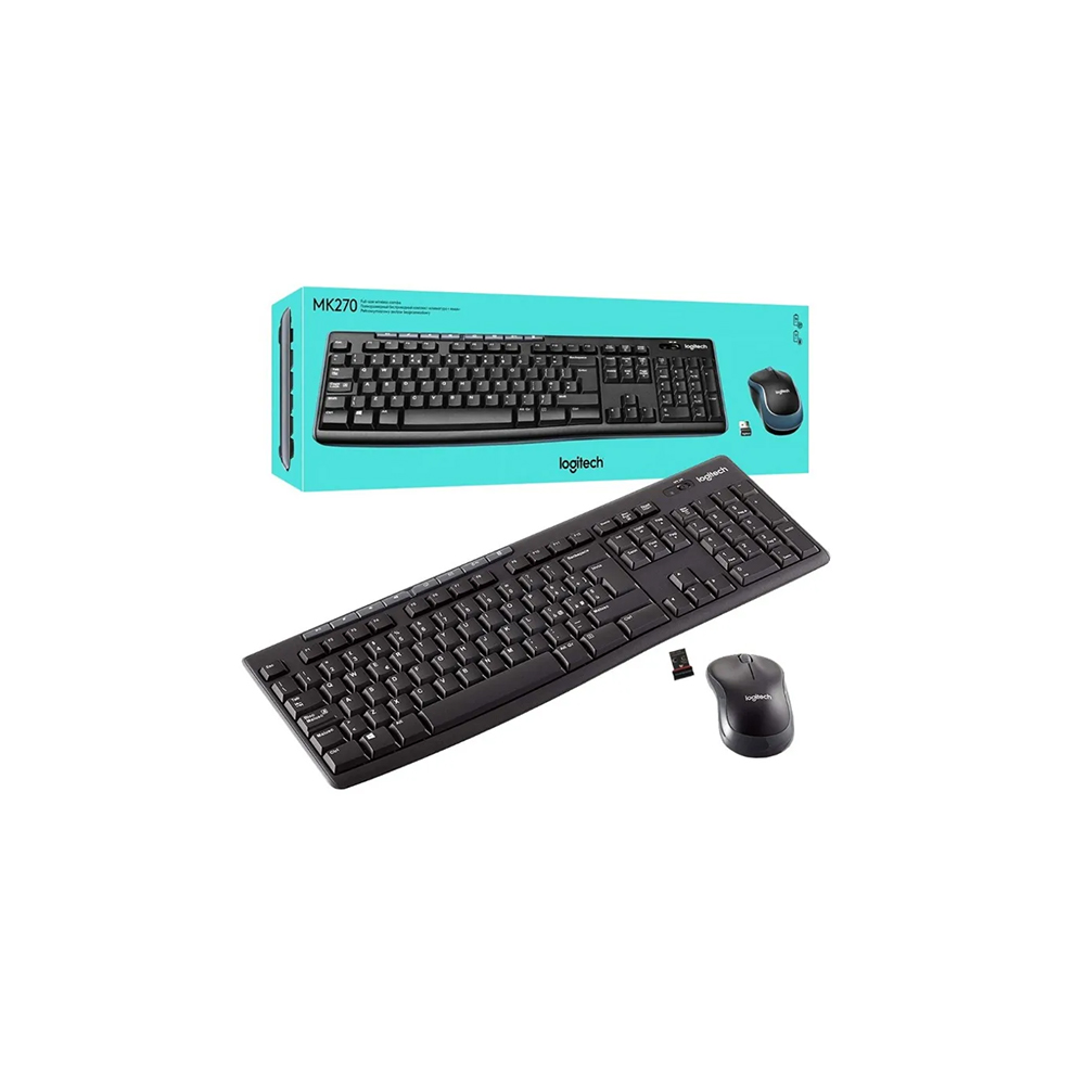 Logitech Keyboard & Mouse MK270
