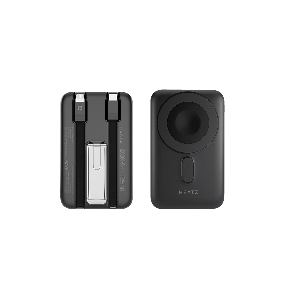 Heatz (HP4) 10000mah Wireless Power Bank 6 IN 1