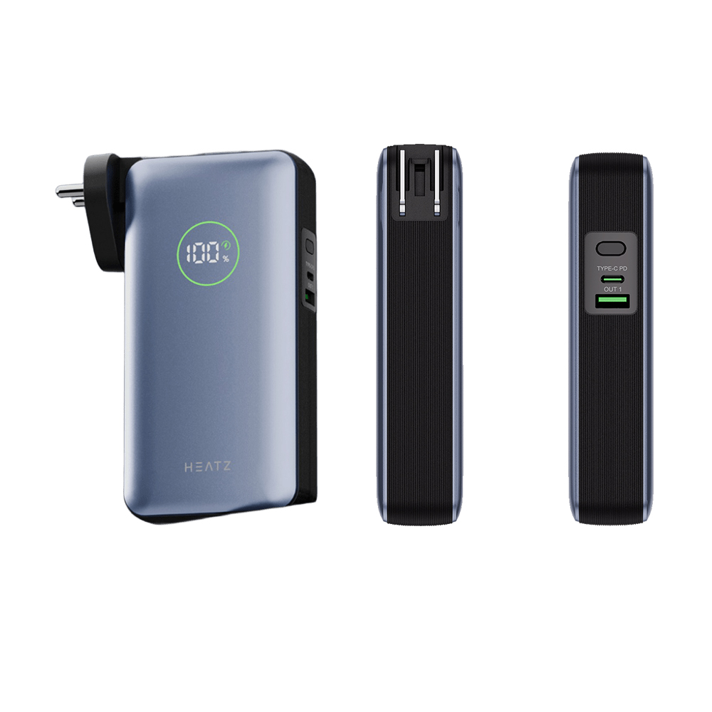 Heatz HP65 Power Bank 20000mAh 65W with Retract Cable