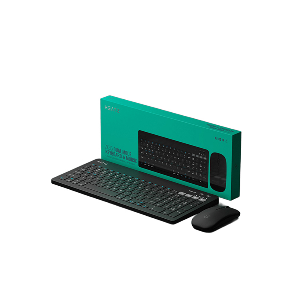 Heatz Zk35 Wireless Bluetooth Keyboard and Mouse Combo