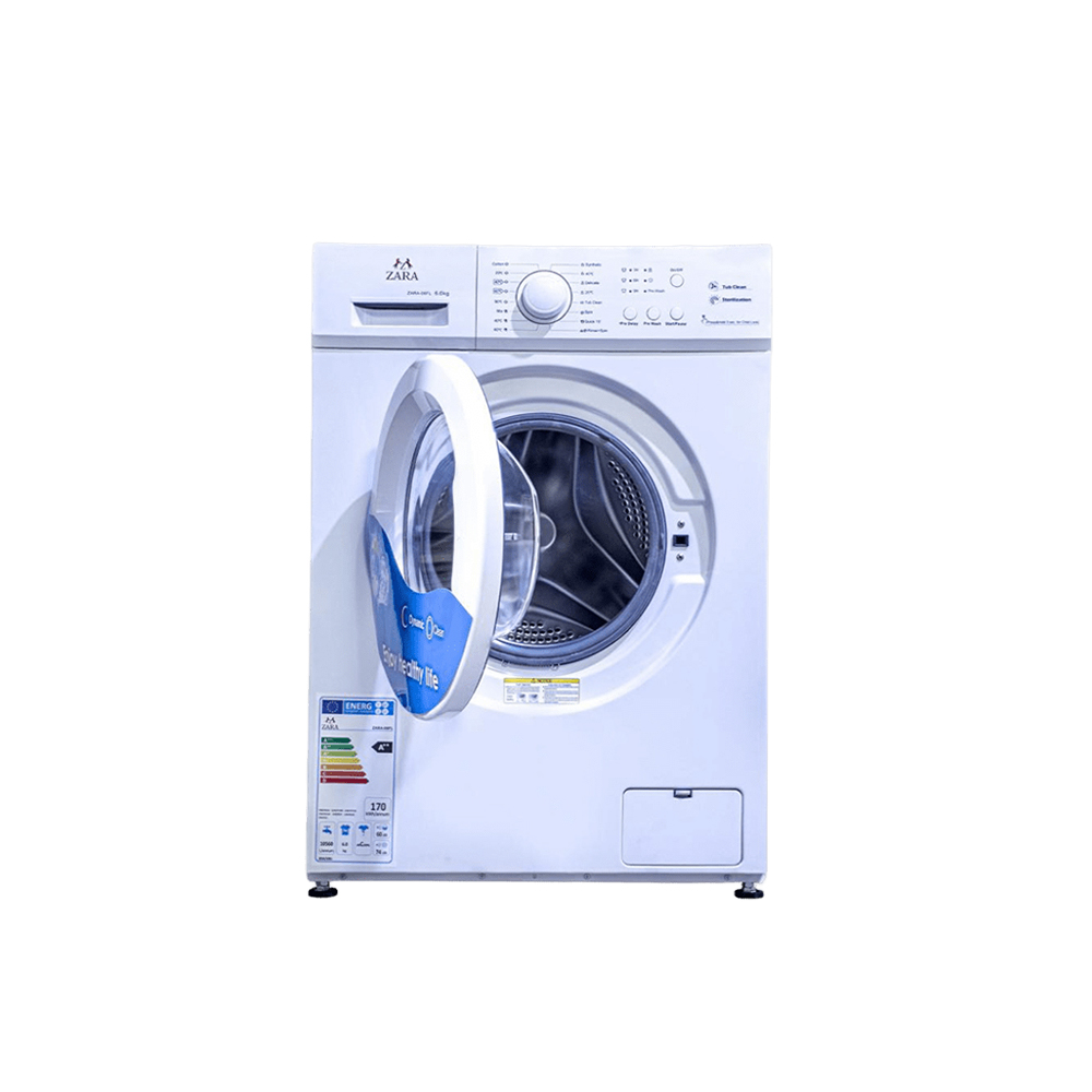 Zara-06FL Washing Machine Front Load Fully Automatic White 6KG