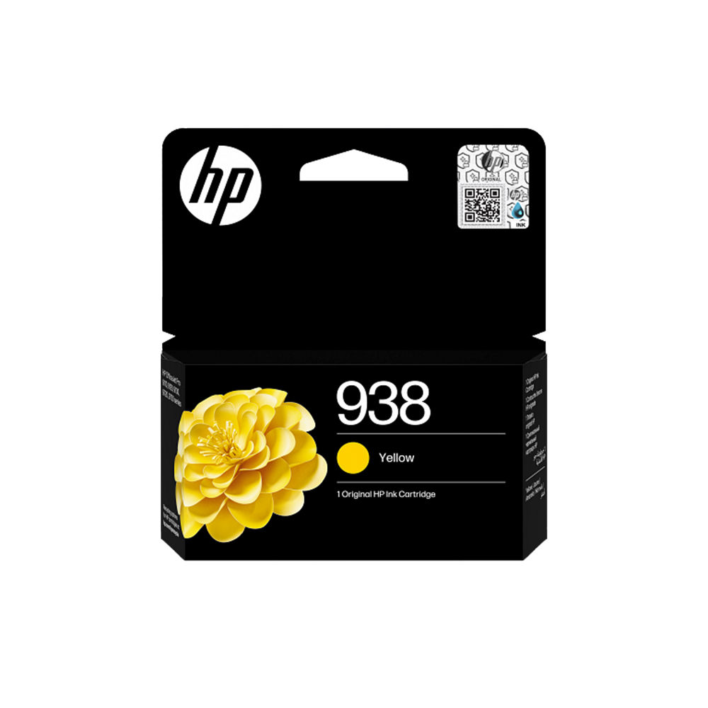 HP Ink Cartridge (4S6X7PE) 938- Yellow