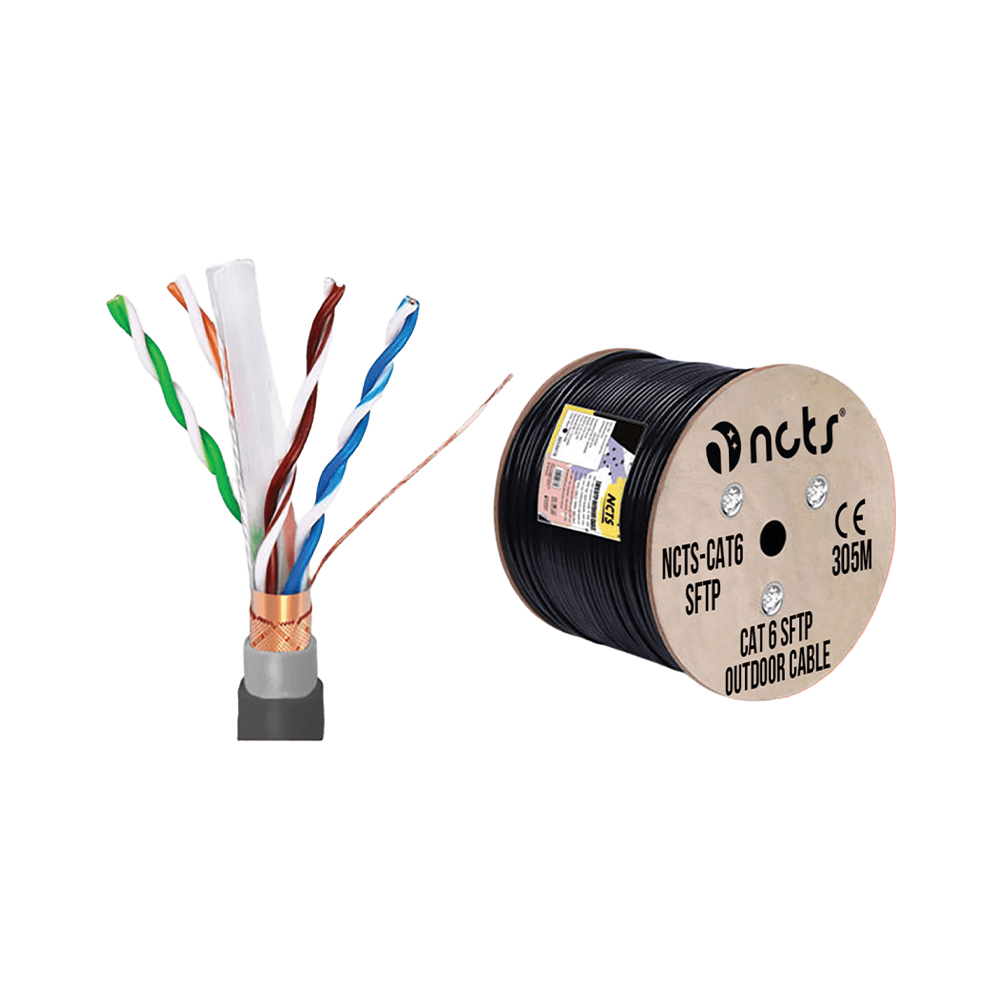 Ncts-ONSF061 Cat 6 Sftp Outdoor Cable 305m