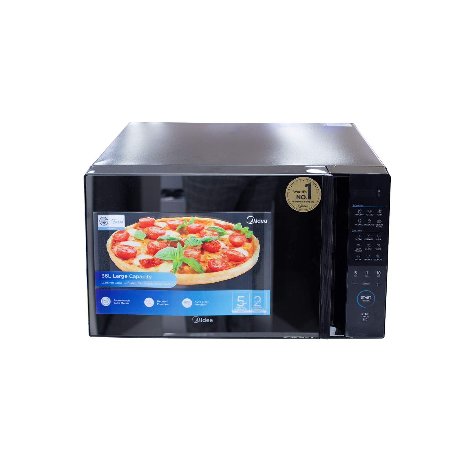 Midea-em034a2mo-b Microwave 36ltr